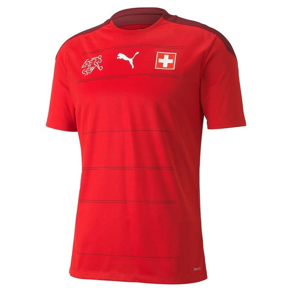 Authentic Camiseta Suiza 1ª 2020 Rojo